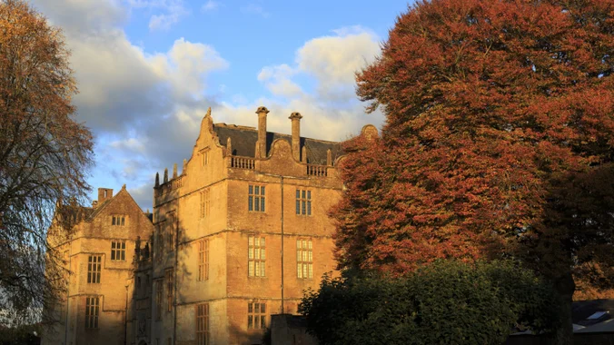 exterior-house-autumn-sun-trees-montacute-house-somerset-1308630